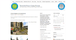 Desktop Screenshot of norwichpeace.org